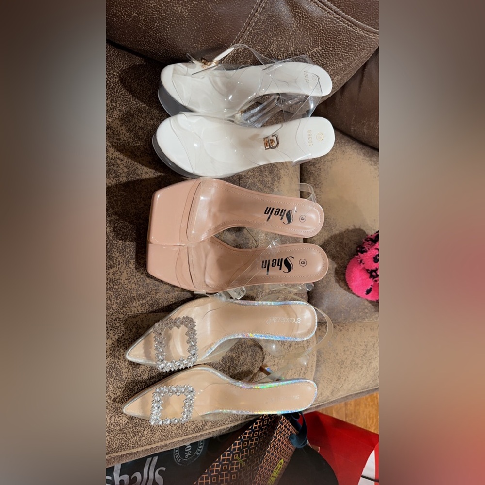 Sandalias  tacón alto marca sheln shoedszzle